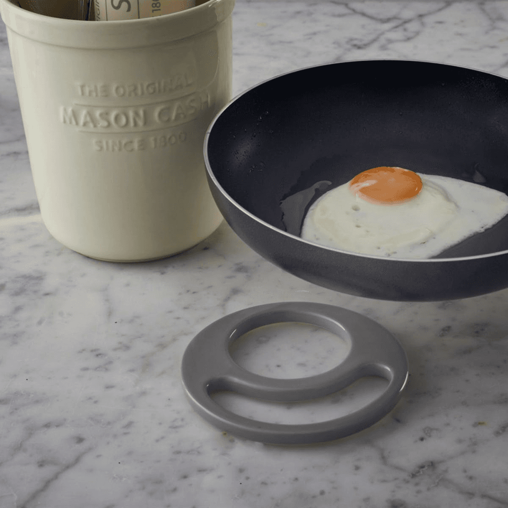 Innovative Kitchen Utensil pot, H20 x D16cm, Cream