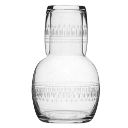 Image showing the Ovals Carafe and glass, 1.3l, Crystal product.