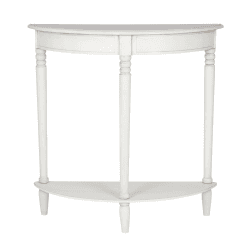 Image showing the Heritage Half Moon Console Table, Elizabeth White product.