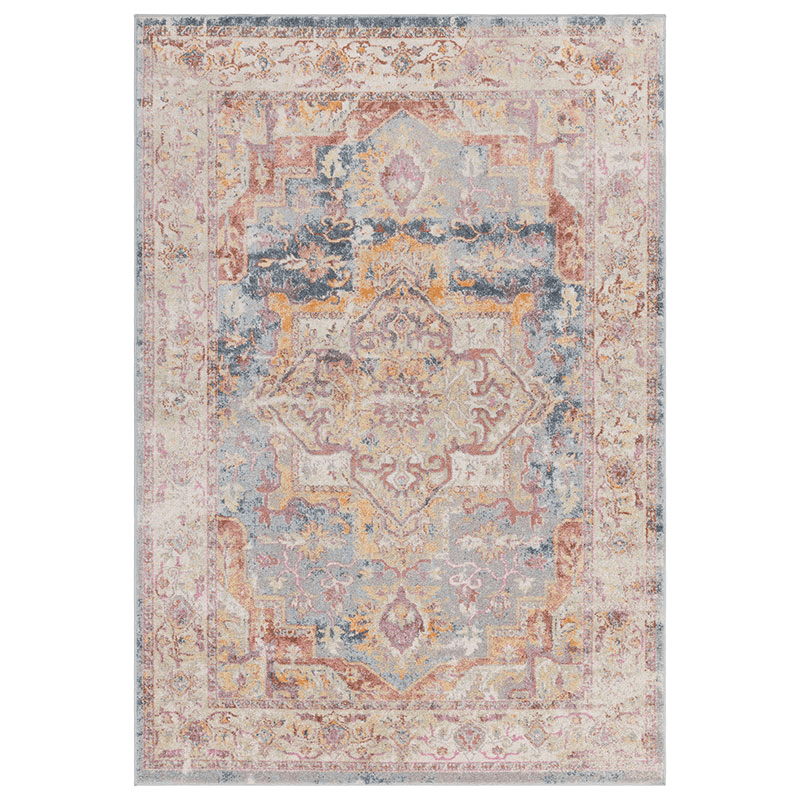 Flores Traditional Persian Azin Rug, 120 x 170cm, Multi