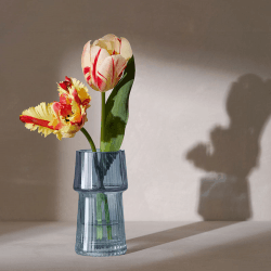 Image showing the Gems Vase, H12cm, Sapphire product.