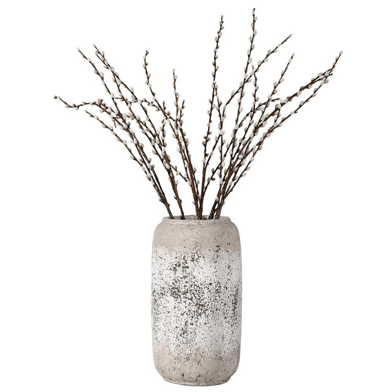Distressed Vase, H44cm, Stone