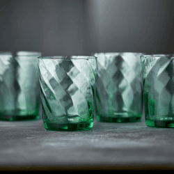 Image showing the Vienna Set of 4 Tumblers, 300ml, Green product.