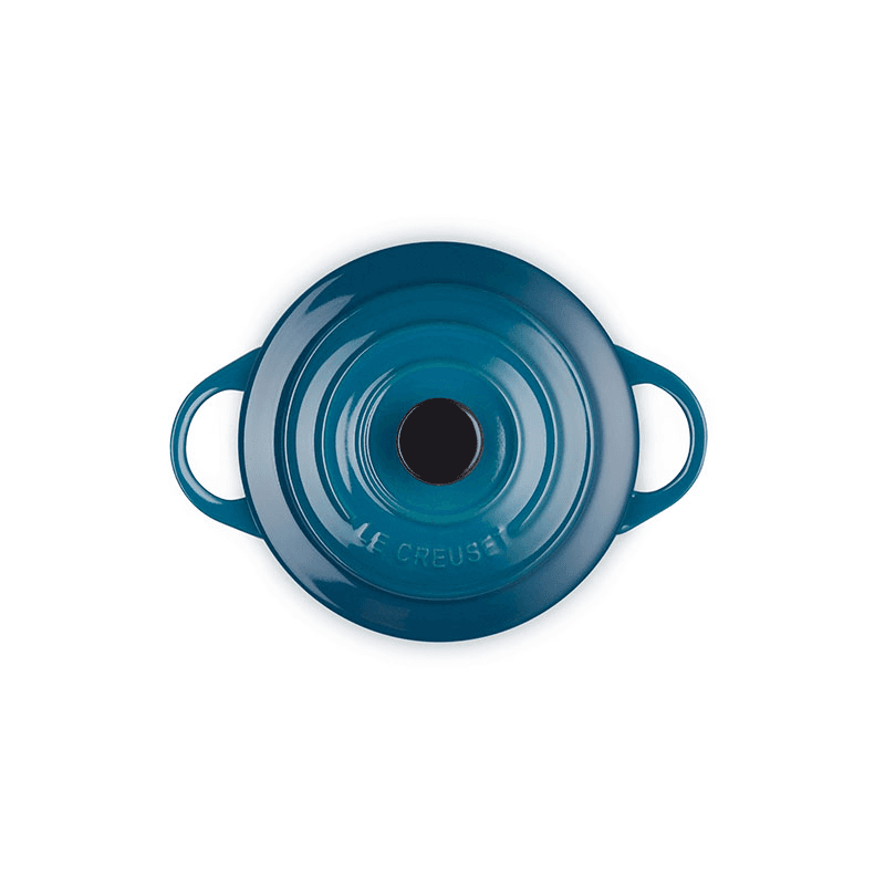 Stoneware Petite round Casserole, 0.25L, Deep Teal