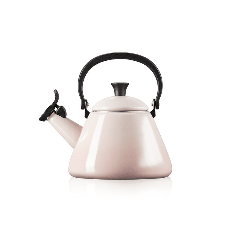 Stoneware Kone Kettle, 1.6L, Shell Pink