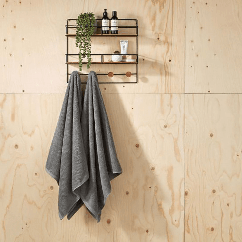 Brixton Bath Towel, Titanium