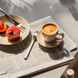 Image showing the Nordic Vanilla Espresso Cup, 50ml, Off White product.