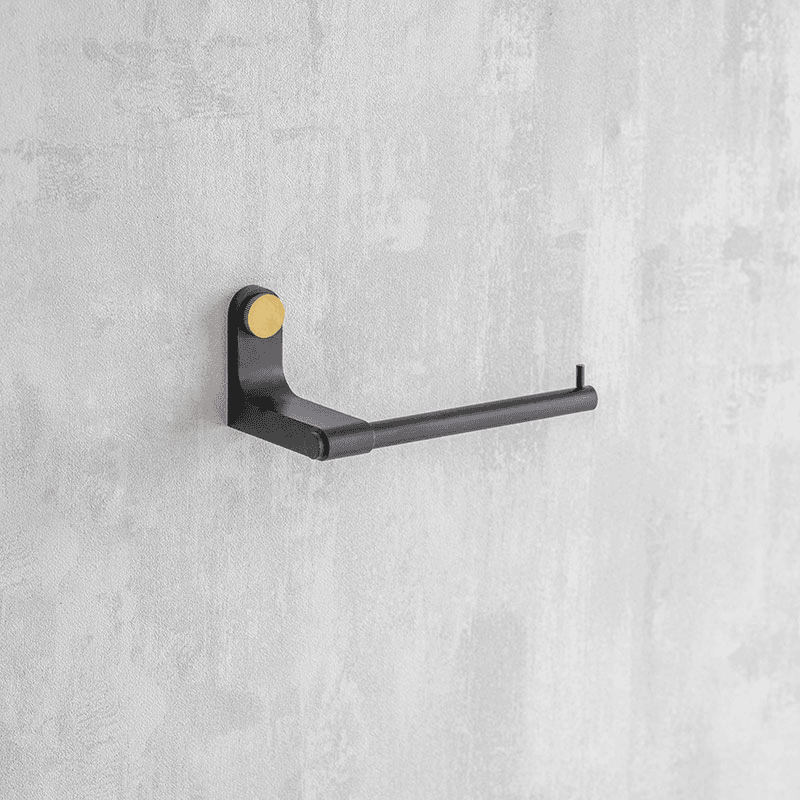 Adelphi Toilet Roll Holder, Black