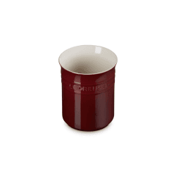 Image showing the Stoneware Utensil Jar, Small, Garnet product.