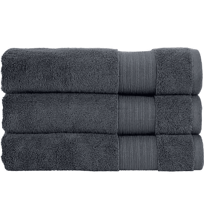 Organic Eco Twist Shower Mat, Cinder