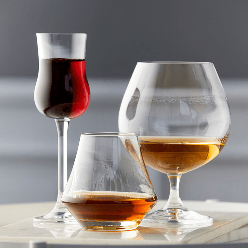 Juvel Set of 6 Rum Glasses, 290ml, Clear