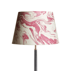 Image showing the Straight empire Shade, 30cm, red tanaro product.