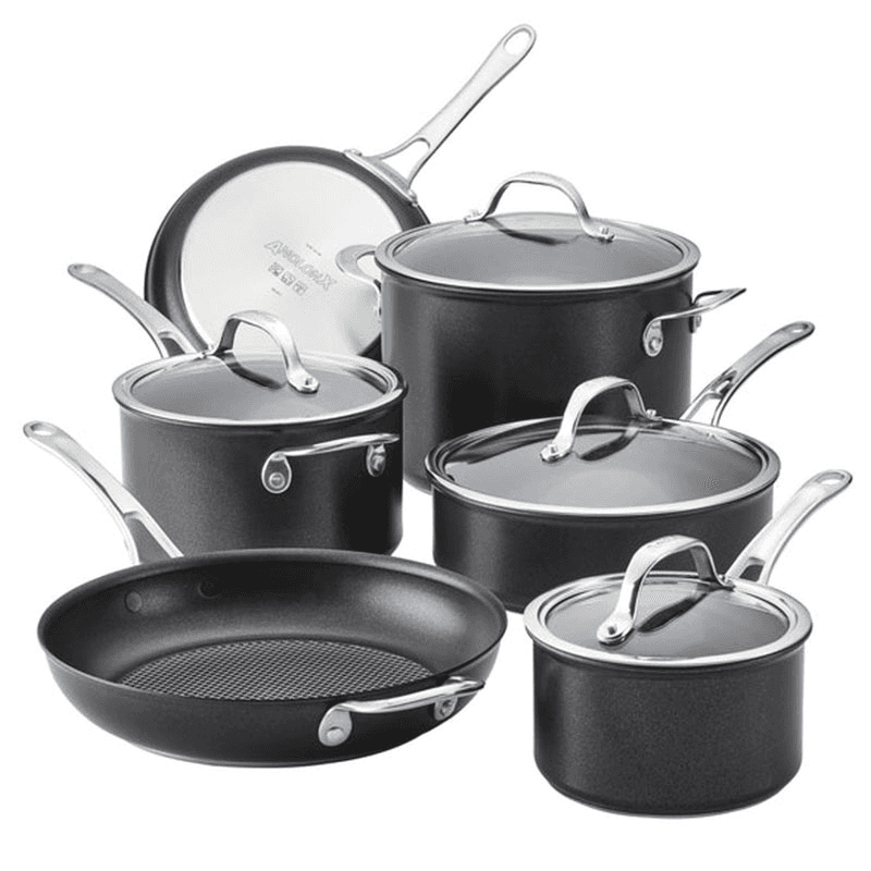 Anolon X Set 6 Piece, Black