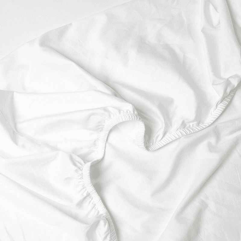 The Perfect 300 Thread Count Deep Fitted Sheet, King, White