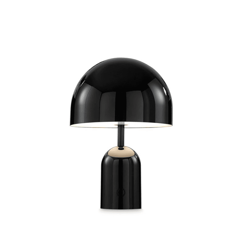 Bell Portable Lamp, H28cm, Black