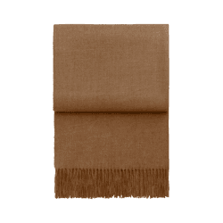 Image showing the Luxury Plaid Throw, H200cm x W130cm, Camel product.
