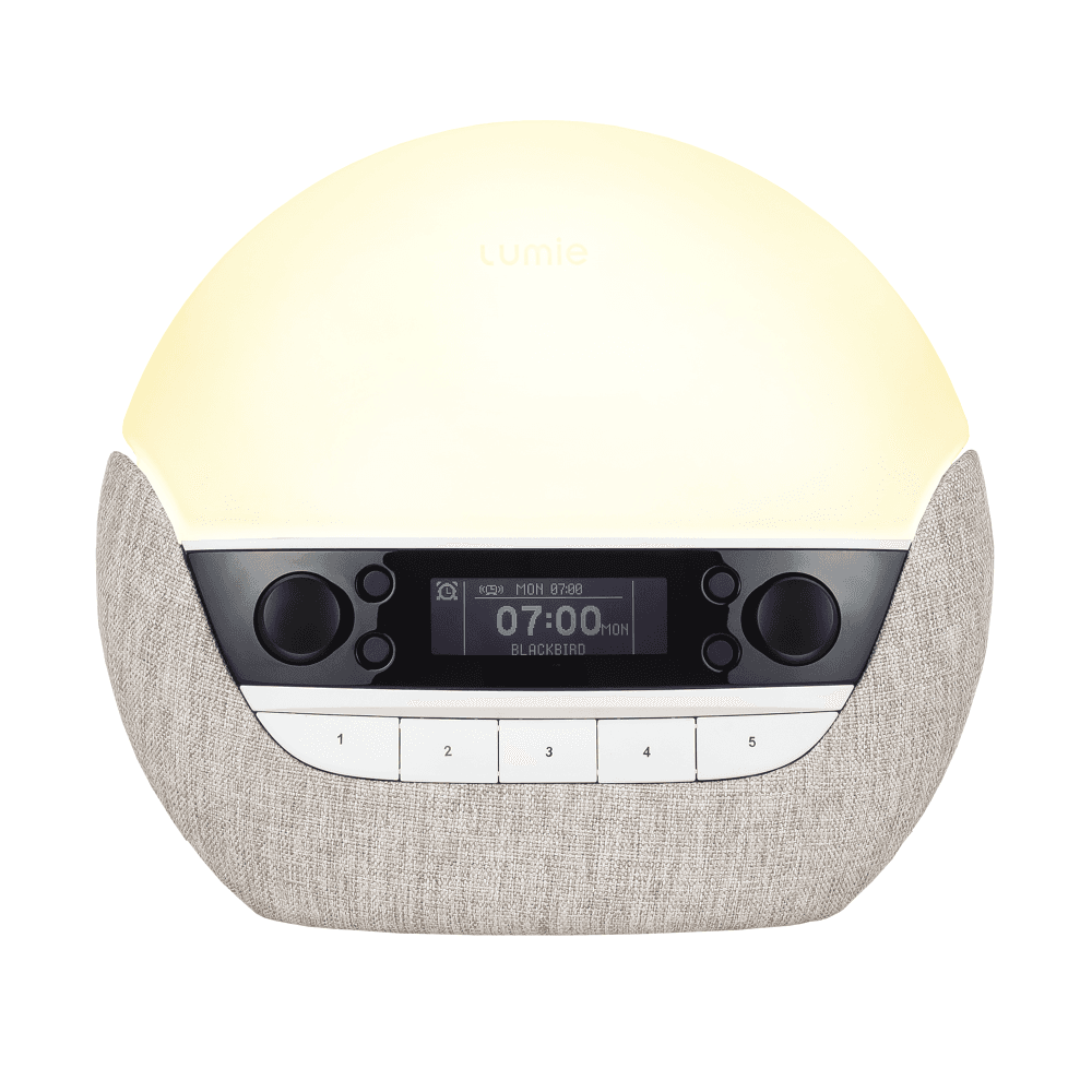 Bodyclock Luxe 700FM Alarm Clock, Grey