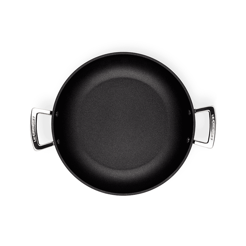 Toughened Non-Stick Shallow casserole with glass lid, 30cm - 3.5 litre