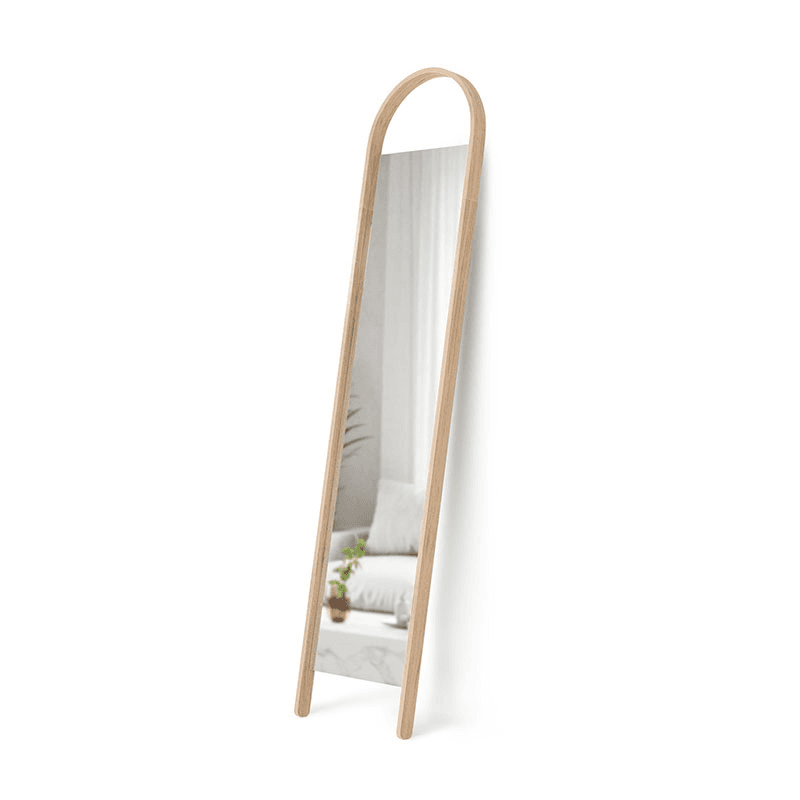 Bellwood Leaning Mirror, 45 x 196cm, Natural