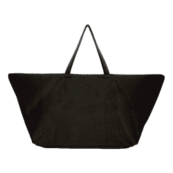 Image showing the Canvas Big long bag, 50 x 35 x 100cm, Black product.
