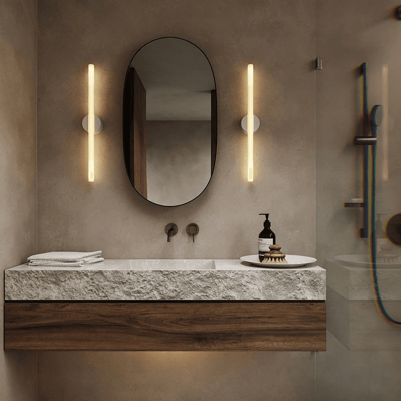 Kilter Wall Light, L64cm, White
