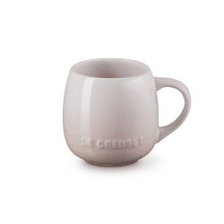 Image showing the Stoneware Coupe Mug, 320ml, Shell Pink product.