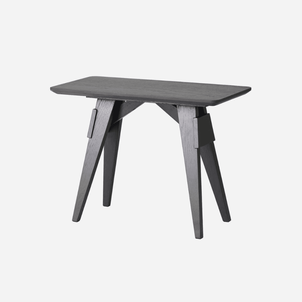 Arco Small table, H53 x W25cm, Black