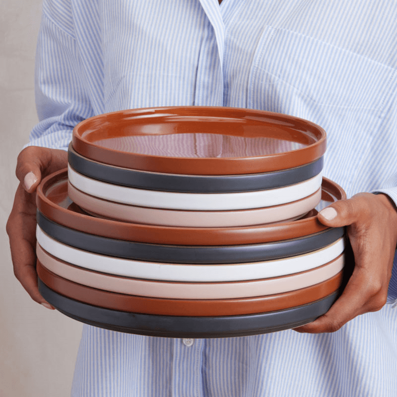 Set of 4 Dinner Plates, 27cm, Spice