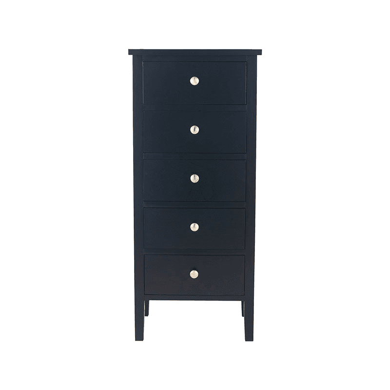 Chelmsford Tall Boy, Satin Black
