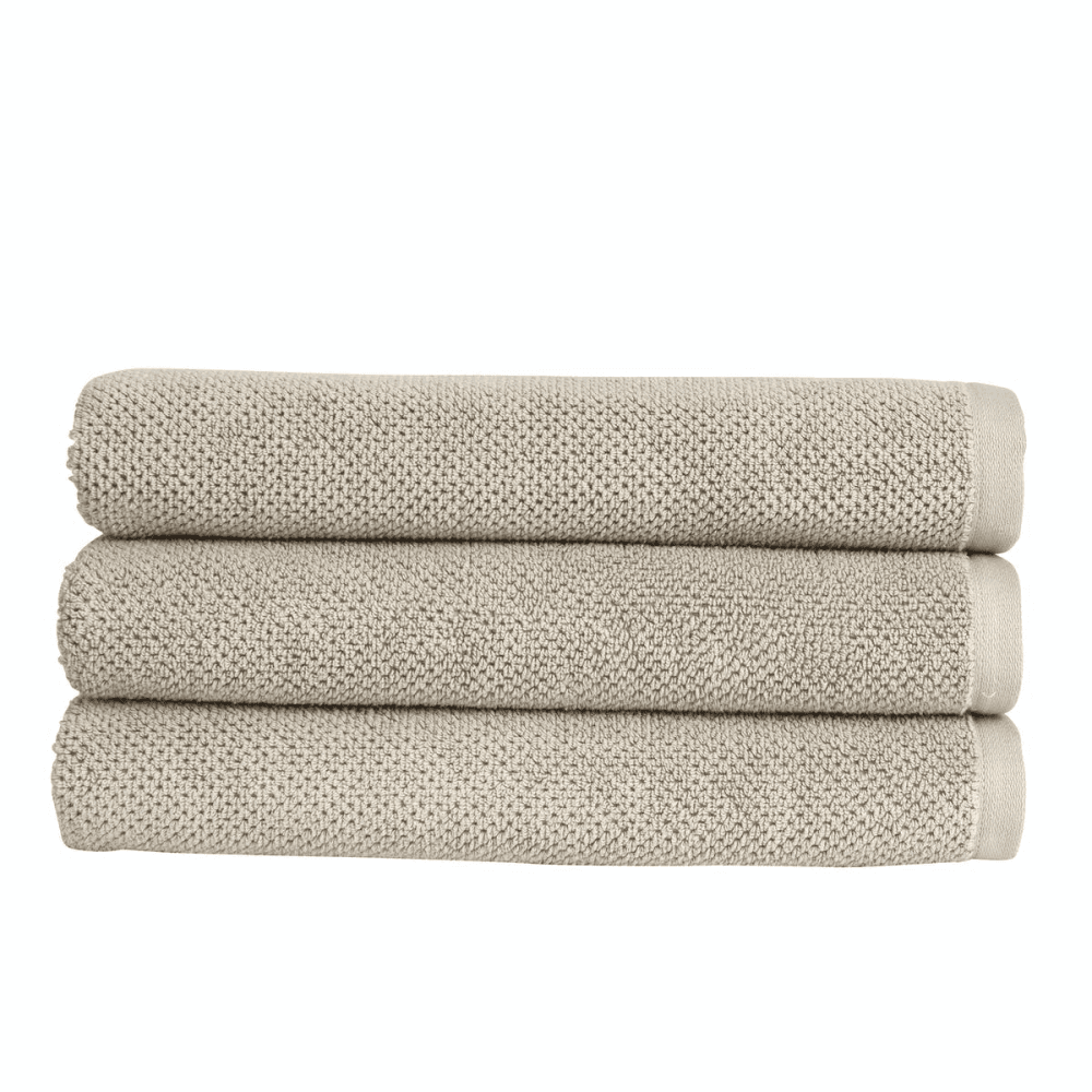 Brixton Bath Towel, Pebble Grey