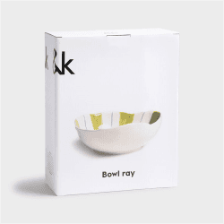 Image showing the Ray Bowl, 27 x 21cm, green product.