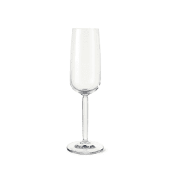 Image showing the Hammershoi Set of 2 Champagne Glasses, 240ml, Clear product.