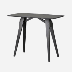 Image showing the Arco Side table, H89 x W43cm, Black product.