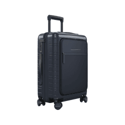 Image showing the H5 Smart Cabin Suitcase, H55 x W20 x L40cm, Glossy Night Blue product.