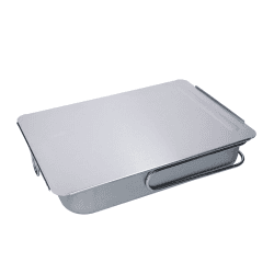 Image showing the Home Made Smoking oven with lid, 37 x 27cm, Stainless Steel product.