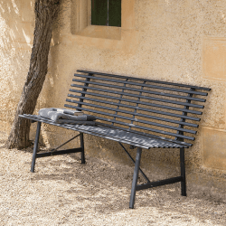 Image showing the Richmond Bench, 150cm, Carbon product.