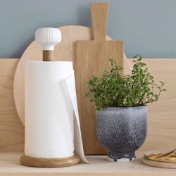 Image showing the Hammershoi Paper towel holder, H31.5cm, White product.