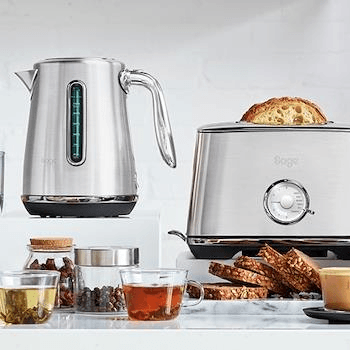 The Soft Top Luxe Kettle, 1.7 litre, Stainless Steel