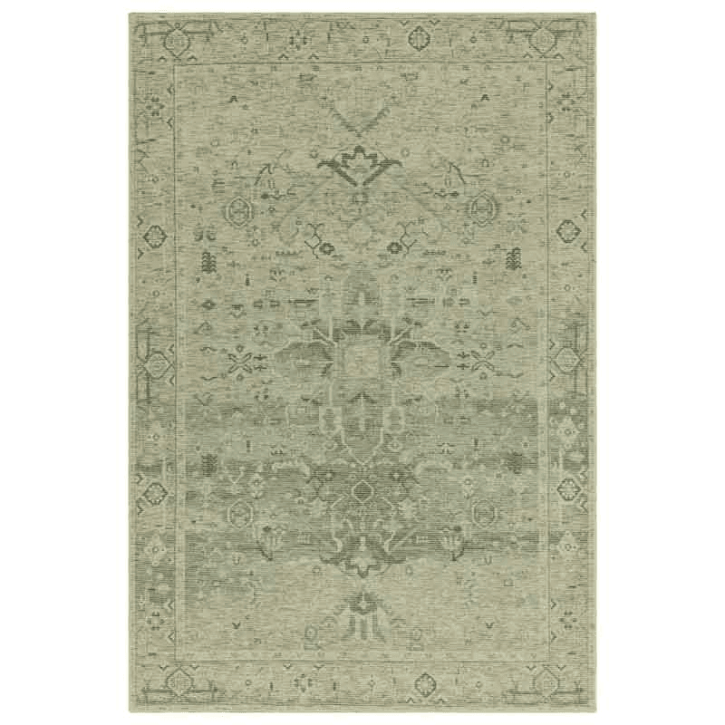 Kaya Traditional Classic Vida Rug, 120 x 170cm, Green & Multi