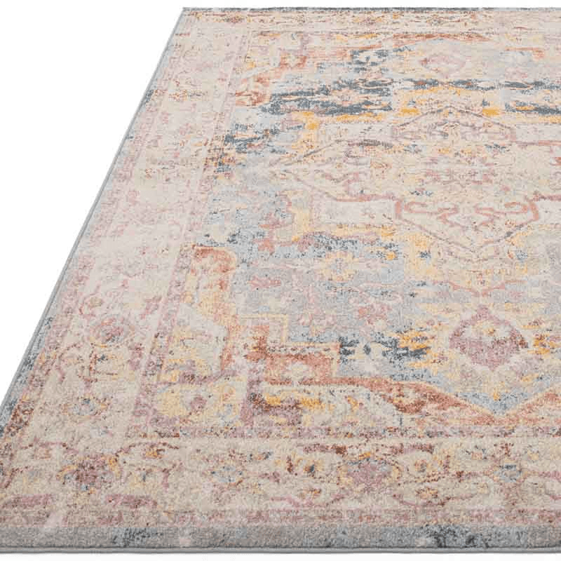 Flores Traditional Persian Azin Rug, 120 x 170cm, Multi