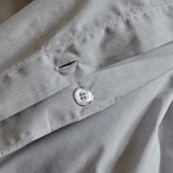 Image showing the Stornoway Chambray Duvet Set, King, Silver product.