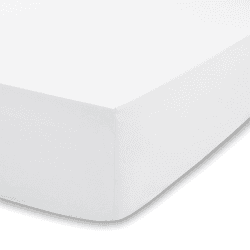 Image showing the 200Tc Cooling Tencel King Fitted Sheet, White product.