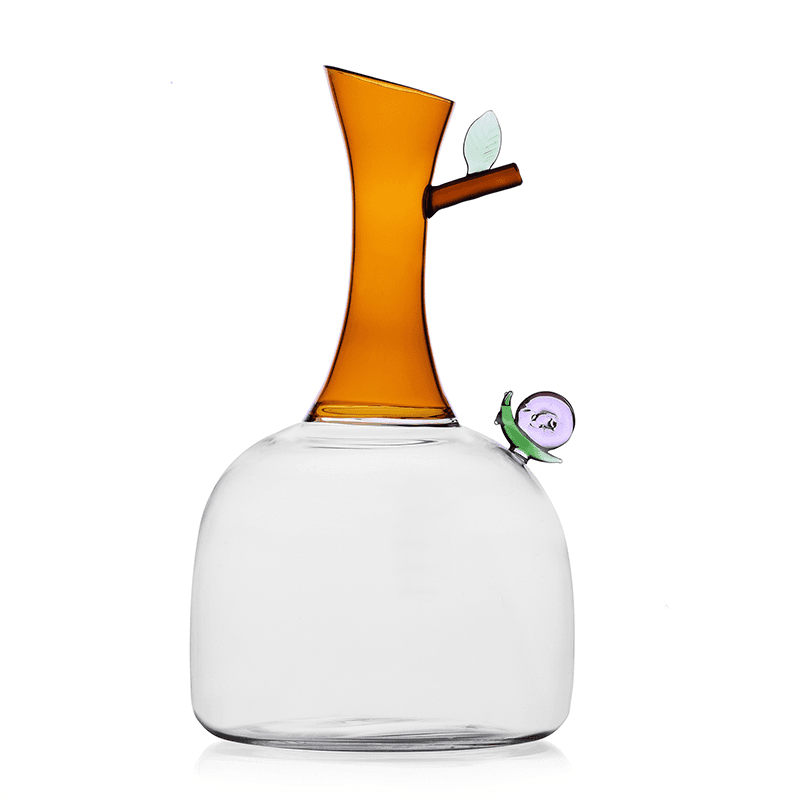 Fruits & Flowers Snail Decanter, 2.2L