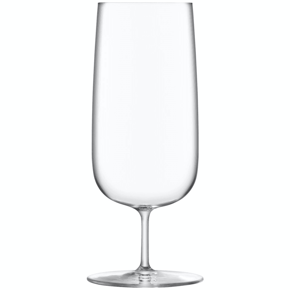 Borough Set of 4 pilsner glasses, 440ml, clear