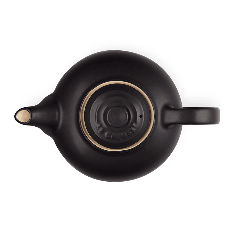Stoneware Classic teapot, 1.3 litre, satin black