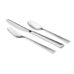 Image showing the Mimosa 16 piece cutlery set, satin product.