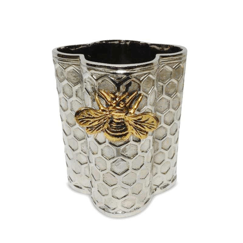 Bee Wine Cooler, H19cm, Silver