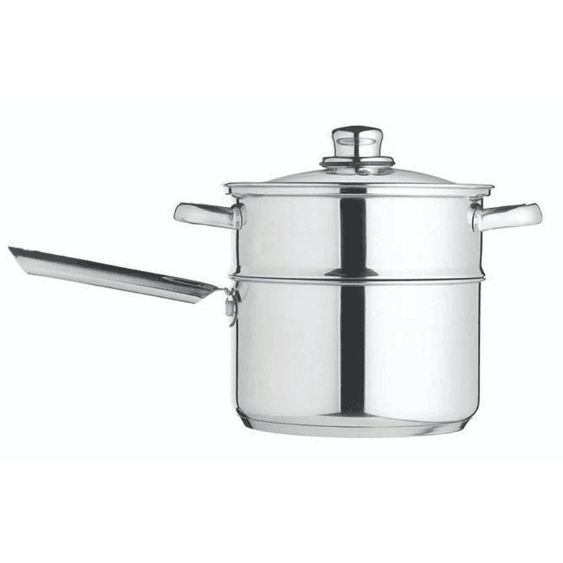 Clearview Universal steamer, stainless steel