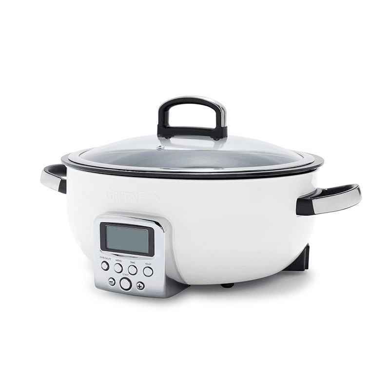 Non-Stick Multicooker, 5.6L, Cream
