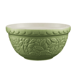 Image showing the In The Forest Hedgehog Mixing bowl, 21cm, Green product.